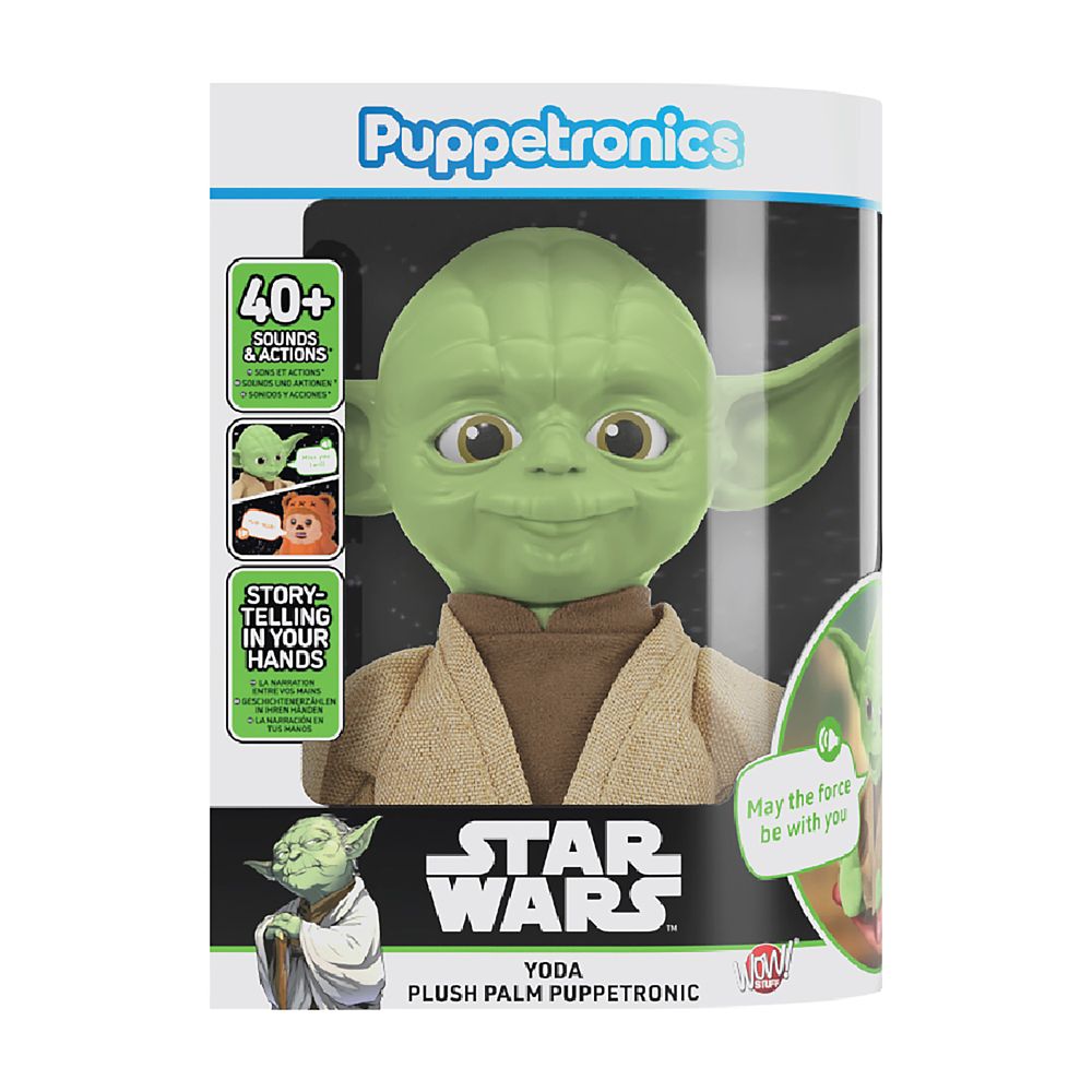 Yoda Plush Palm Puppetronic Interactive Talking Action Figure &ndash; Star Wars