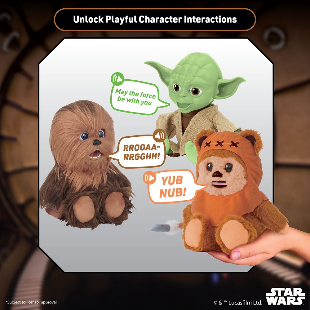 Chewbacca Plush Palm Puppetronic Interactive Talking Action Figure &ndash; Star Wars