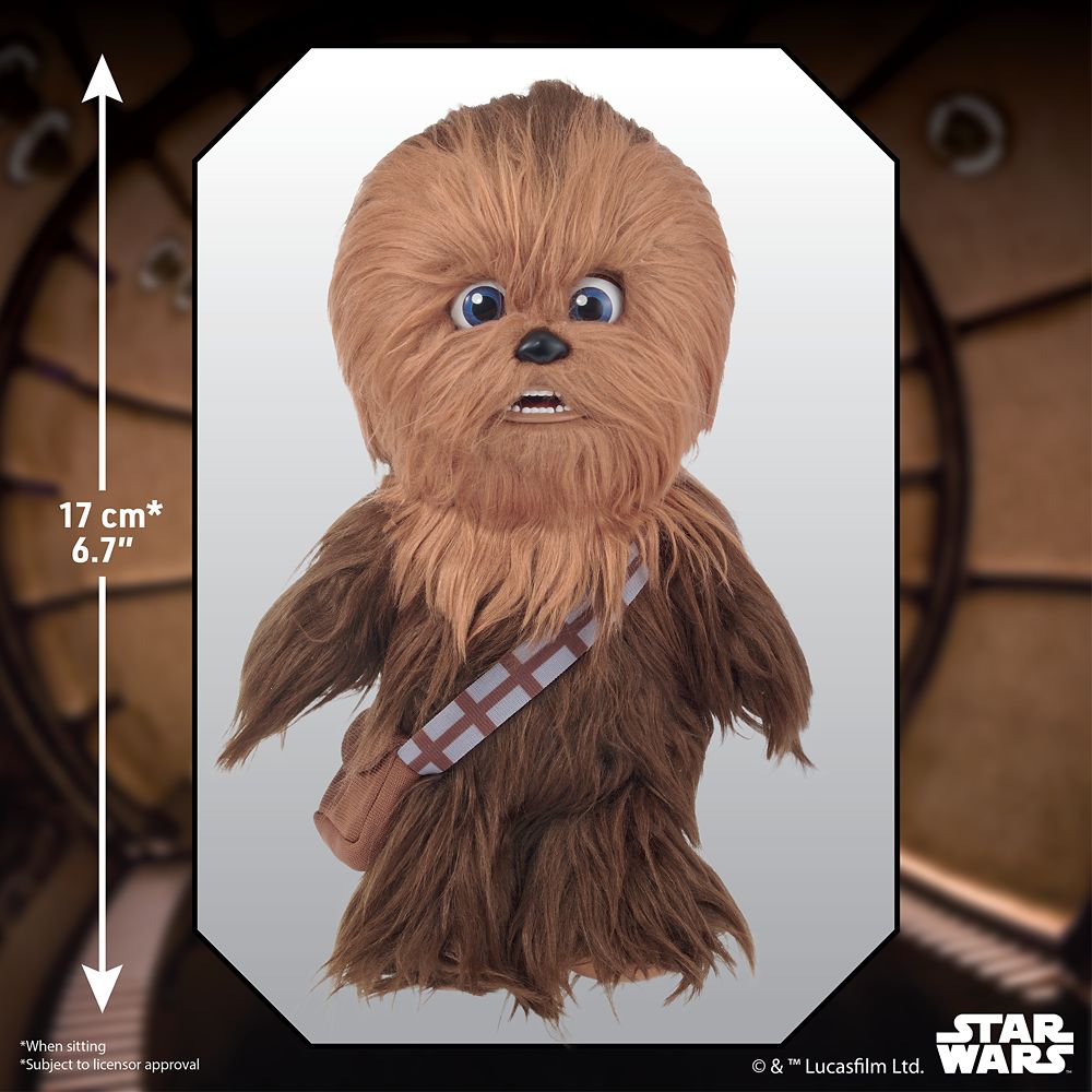 Chewbacca Plush Palm Puppetronic Interactive Talking Action Figure &ndash; Star Wars