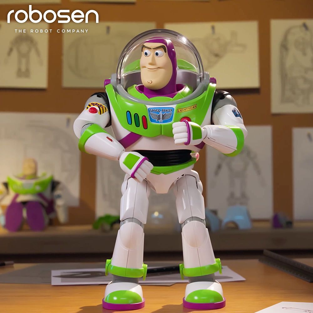 Buzz Lightyear Space Ranger Robotic Action Figure by Robosen – Toy Story