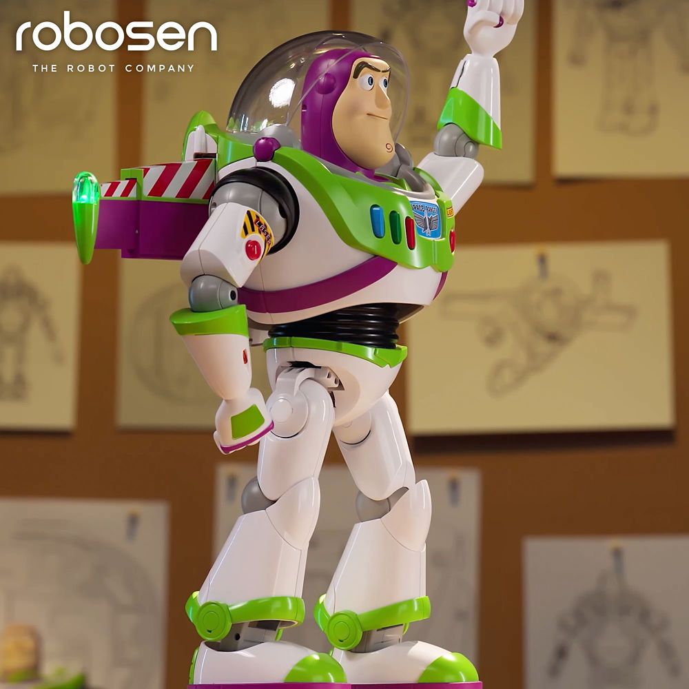 Buzz Lightyear Space Ranger Robotic Action Figure by Robosen &ndash; Toy Story