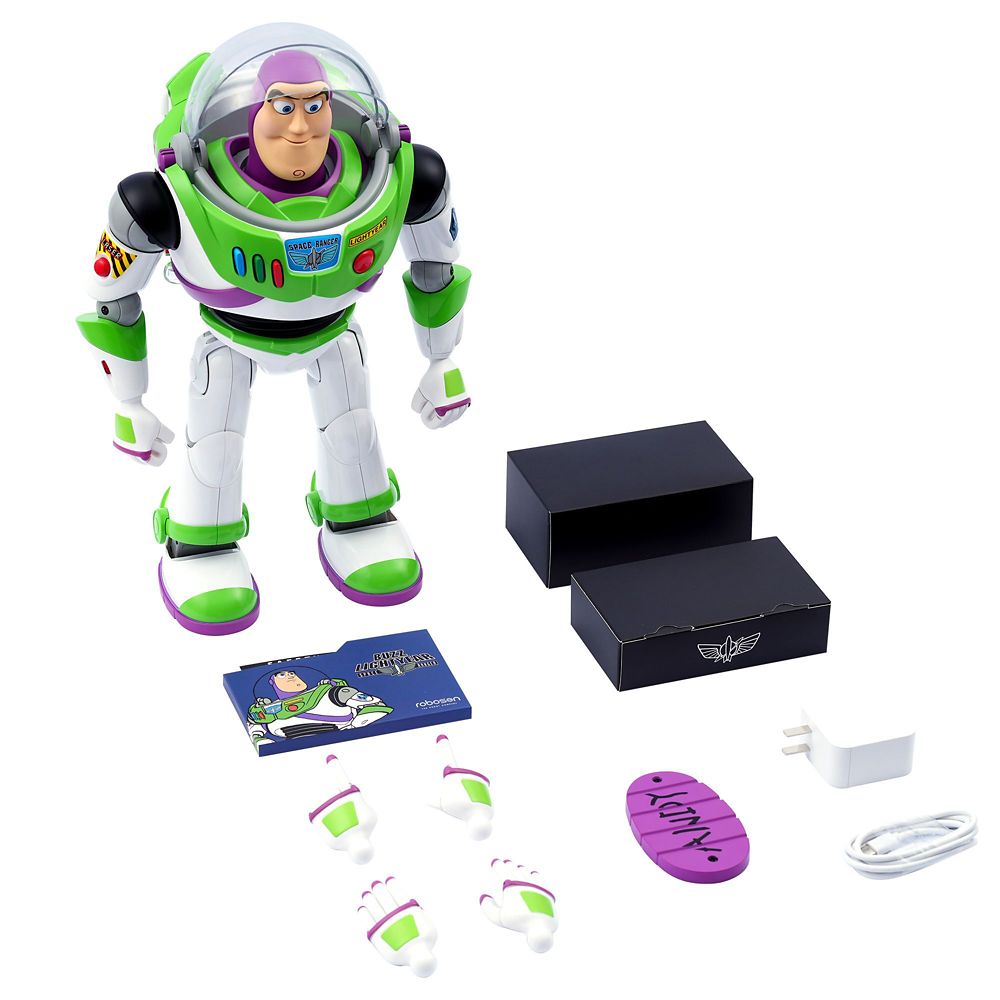Buzz Lightyear Space Ranger Robotic Action Figure by Robosen &ndash; Toy Story
