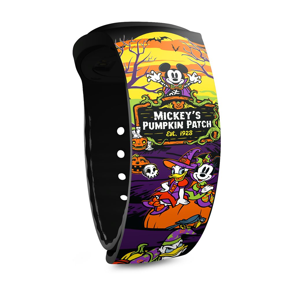 Mickey Mouse Jack-o'-Lantern MagicBand+ &ndash; Limited Release