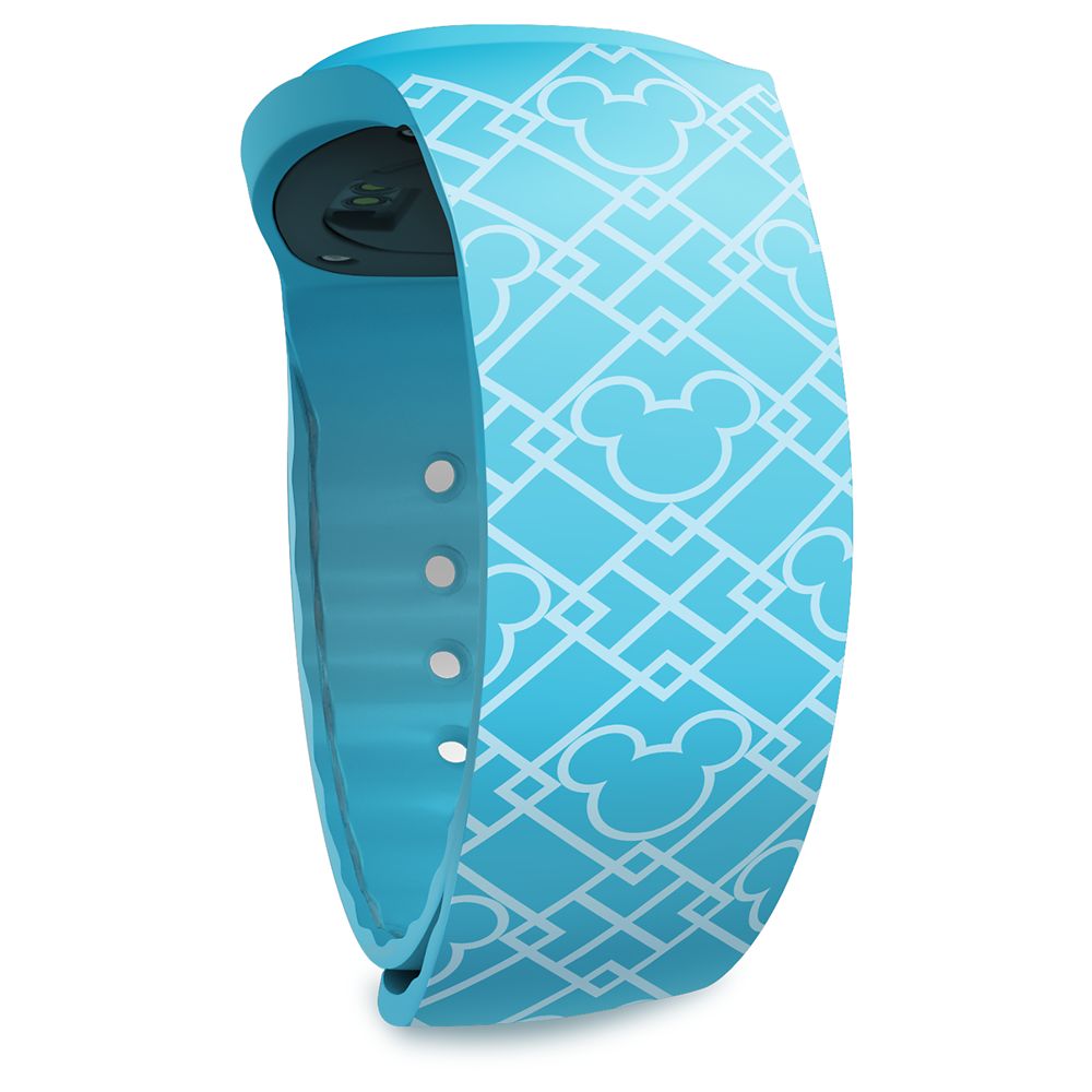 Mickey Mouse Silhouette MagicBand+ &ndash; Blue