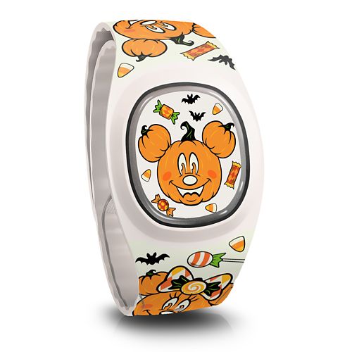 Mickey and Minnie Mouse Jack-o’-Lanterns Halloween Disney MagicBand