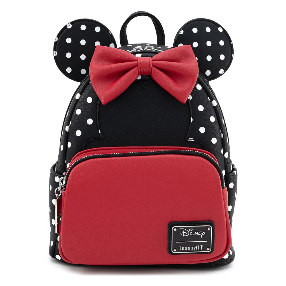 Minnie mouse polka dot backpack sale