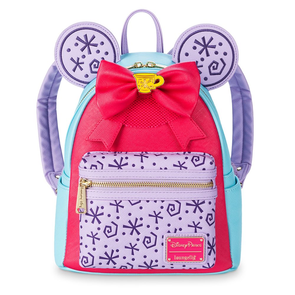 Minnie Mouse The Main Attraction Mini Backpack by Loungefly Mad Tea Party Limited Release Disney Store