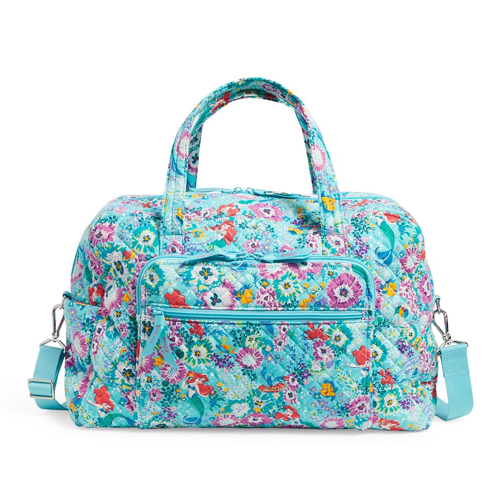 Vera Bradley Disney popular Little Mermaid Ariel Duffel Bag Duffle Travel bag New #2