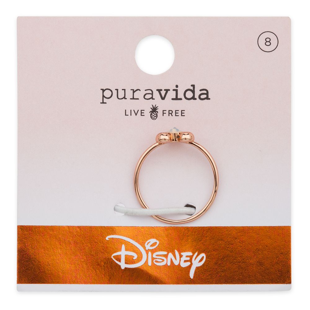 Mickey Mouse Icon Ring by Pura Vida &ndash; Rose Gold
