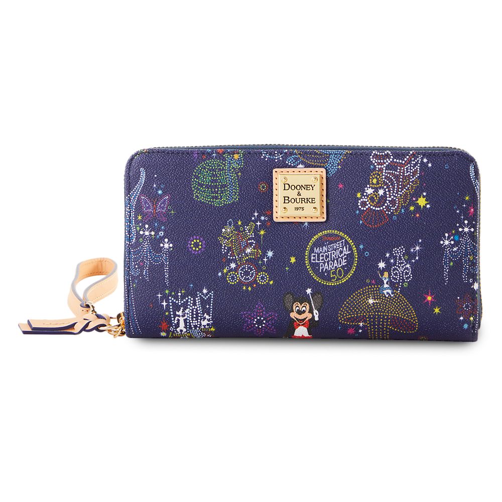 NWT Disney Dooney & deals Bourke Main Street Electrical Parade Wallet - Great Pattern!