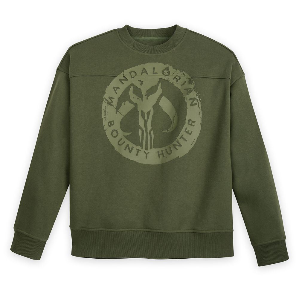 The Mandalorian Bounty Hunter Pullover Sweatshirt for Adults Star Wars The Mandalorian Disney Store