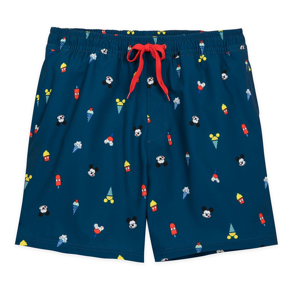 Mickey Mouse Summer Fun Swim Trunks for Men Disney Store