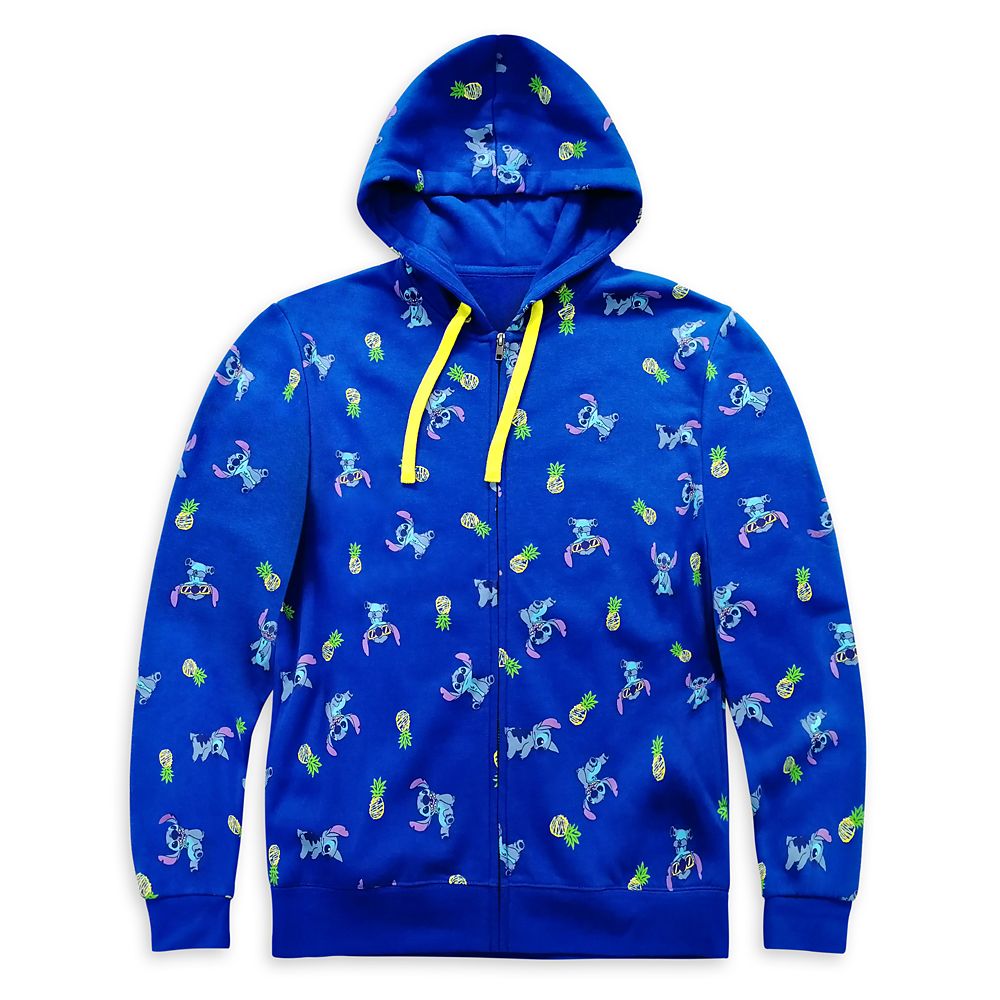 Stitch Zip Up Hoodie for Adults Lilo Stitch Disney Store