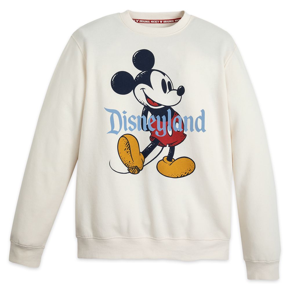 Mickey Mouse Classic Pullover Sweatshirt for Adults Disneyland Disney Store