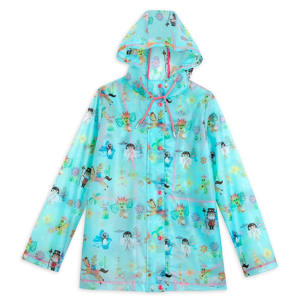 Disney it s a small world Rain Jacket for Adults Disney Store