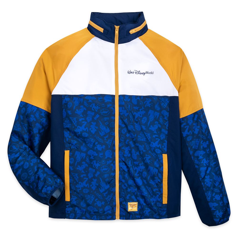 Walt Disney 50TH Anniversary Windbreaker outlet Jacket