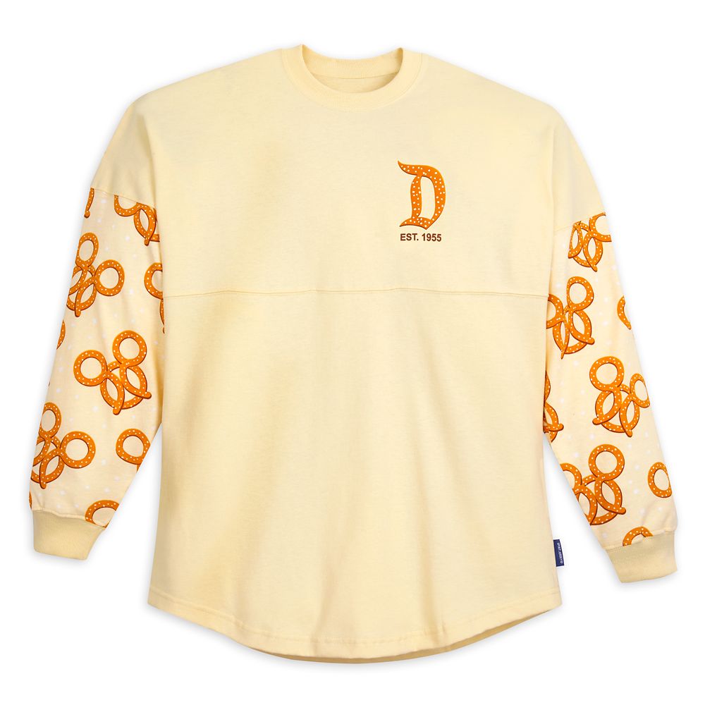 Mickey Mouse Pretzel Scented Spirit Jersey for Adults Disneyland Disney Store