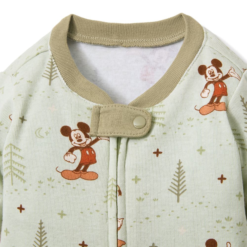 Mickey Mouse and Donald Duck Stretchie Sleeper for Baby