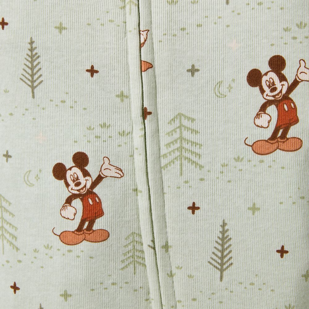 Mickey Mouse and Donald Duck Stretchie Sleeper for Baby