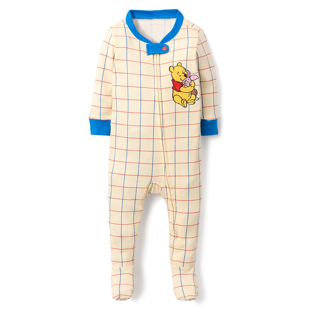 Winnie the Pooh and Piglet Stretchie Sleeper for Baby