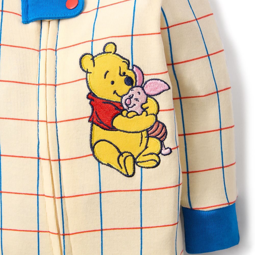 Winnie the Pooh and Piglet Stretchie Sleeper for Baby