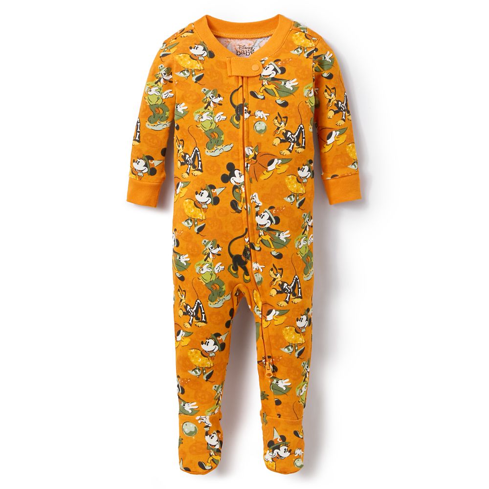 Mickey Mouse and Friends Halloween Stretchie Sleeper for Baby Official shopDisney