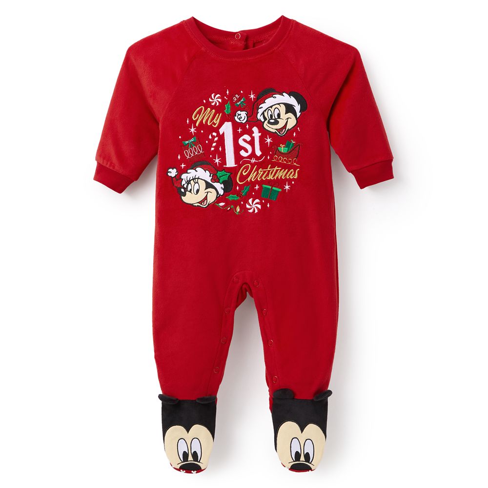 Mickey Mouse My 1st Christmas Holiday Sleeper for Baby Official shopDisney
