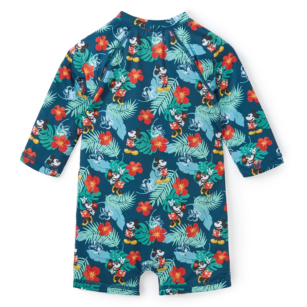 Mickey and Minnie Mouse Rash Guard for Baby