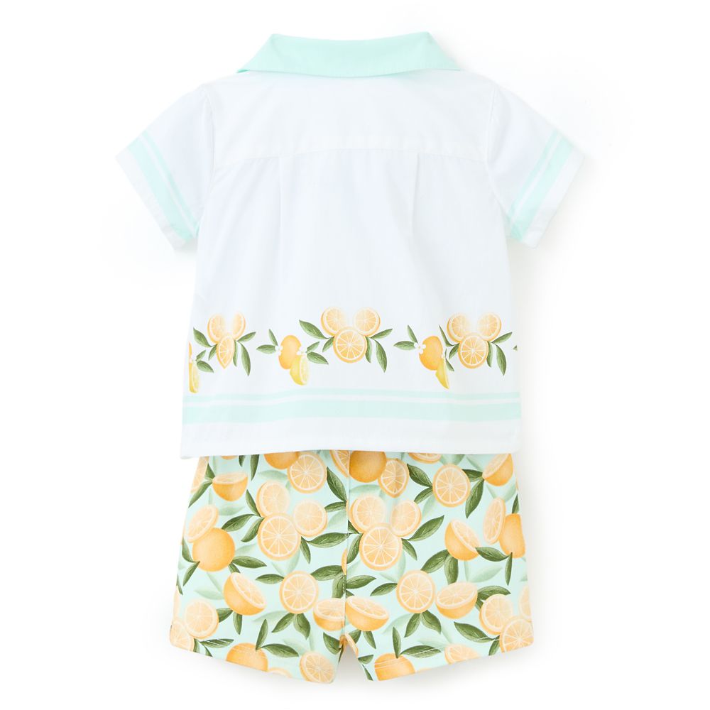 Mickey Mouse Icon Oranges Shirt and Shorts Set for Baby