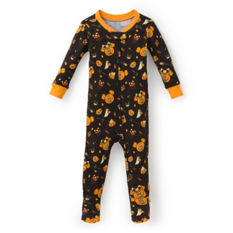 Disney Mickey and Minnie Mouse Halloween Stretchie Sleeper for Baby