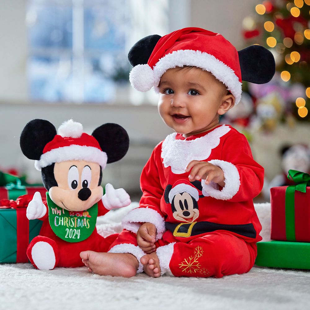 Mickey Mouse Santa Outfit for Baby