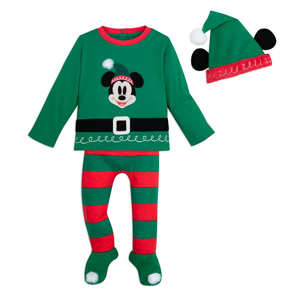 Mickey Mouse Holiday Elf Outfit for Baby Official shopDisney