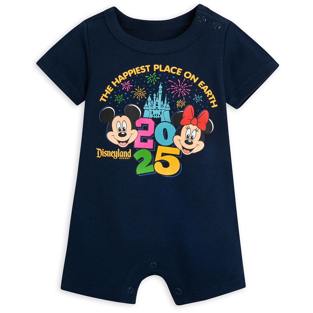 Mickey and Minnie Mouse Bodysuit for Baby  Disneyland 2025