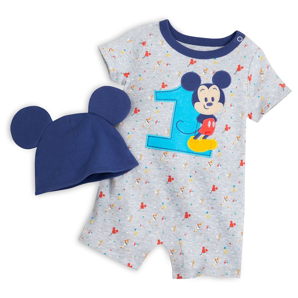 Mickey Mouse ''1'' Bodysuit Set for Baby Official shopDisney