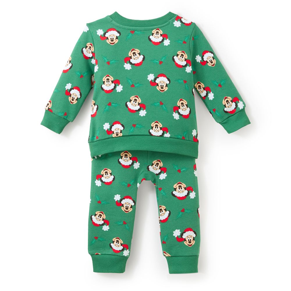 Santa Mickey Mouse Top and Pants Set for Baby