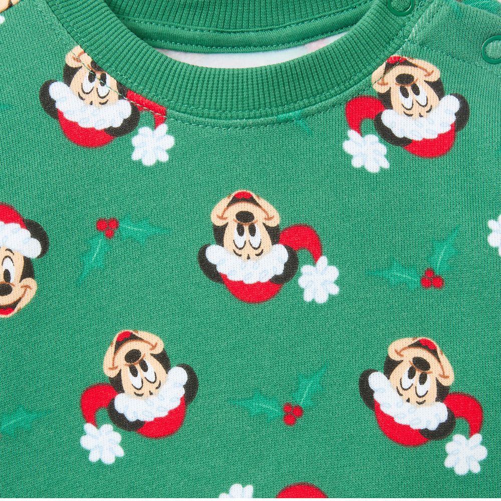 Santa Mickey Mouse Top and Pants Set for Baby