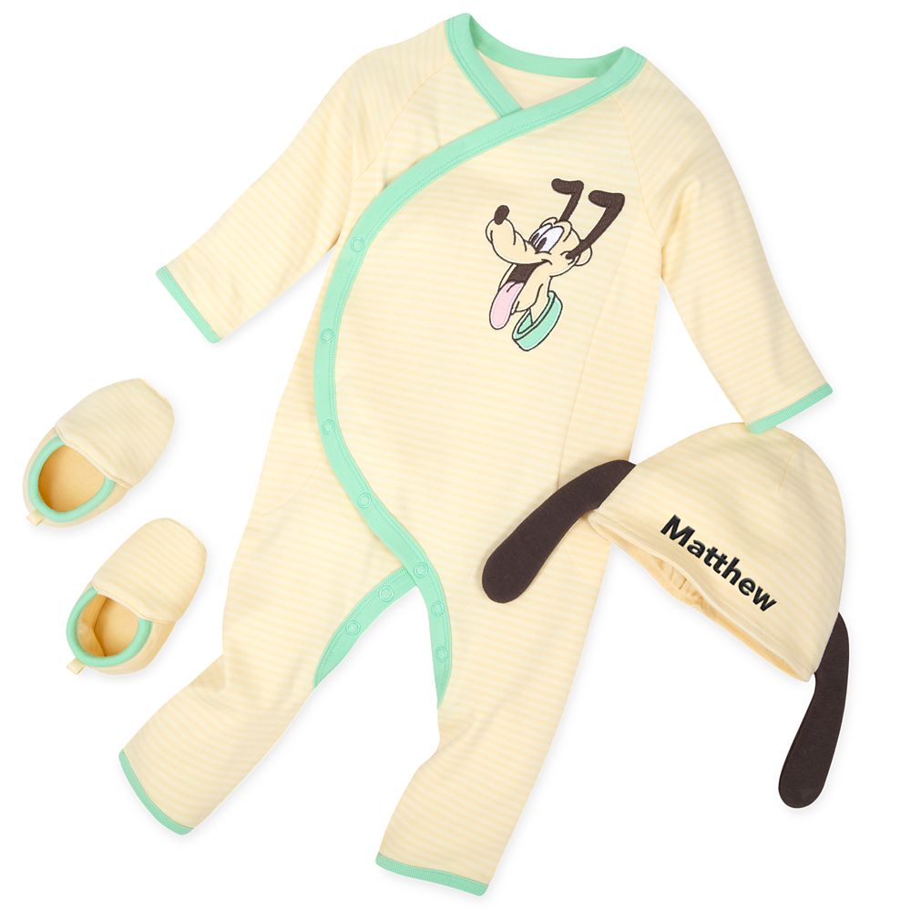 Pluto Layette Set for Baby  Personalized Official shopDisney