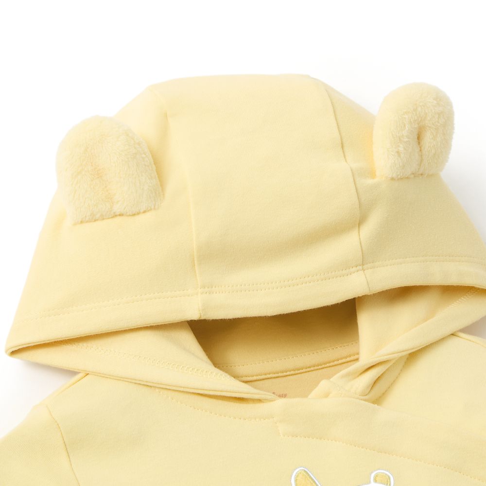 Winnie the Pooh and Piglet Hooded Bodysuit for Baby