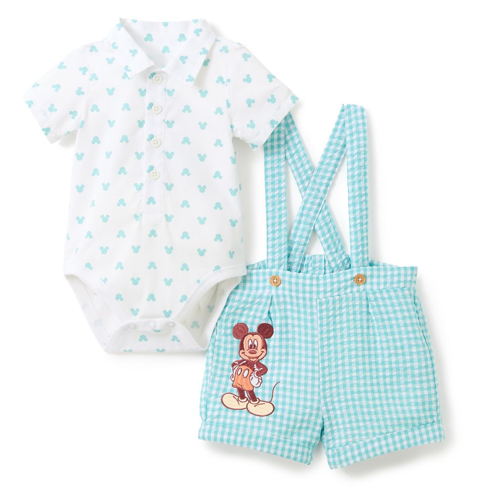 Mickey Mouse Bodysuit and Shorts Set for Baby