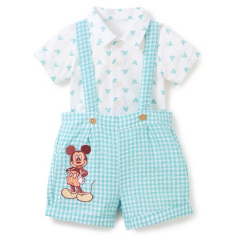 Disney Mickey Mouse Bodysuit and Shorts Set for Baby