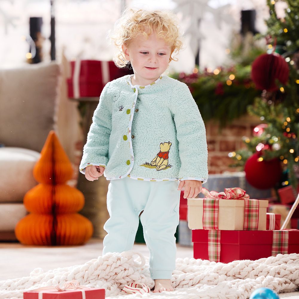 Winnie the Pooh Reversible Polar Fleece Jacket for Baby