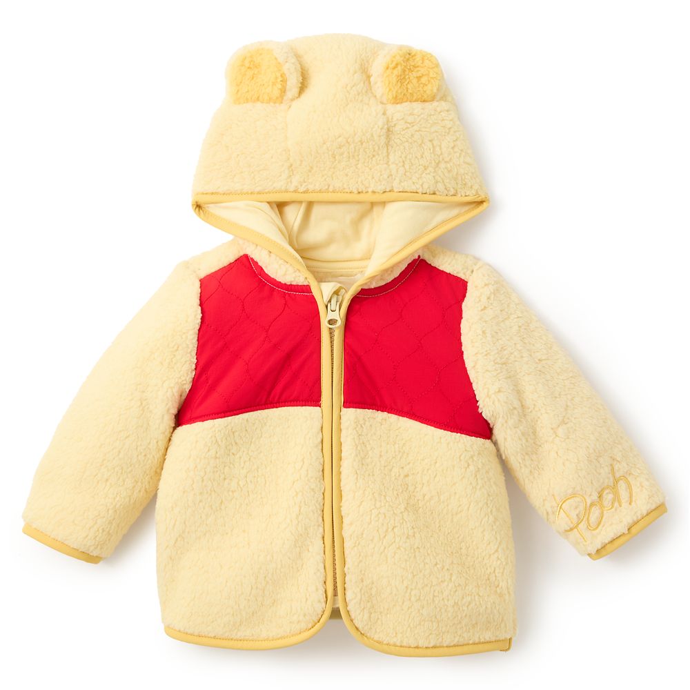 Winnie the Pooh Hooded Polar Fleece Jacket for Baby Official shopDisney