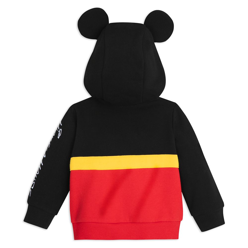 Mickey Mouse Costume Zip Hoodie for Baby