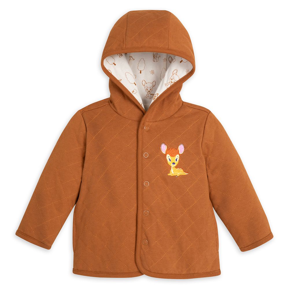 Bambi Reversible Hooded Jacket for Baby Official shopDisney