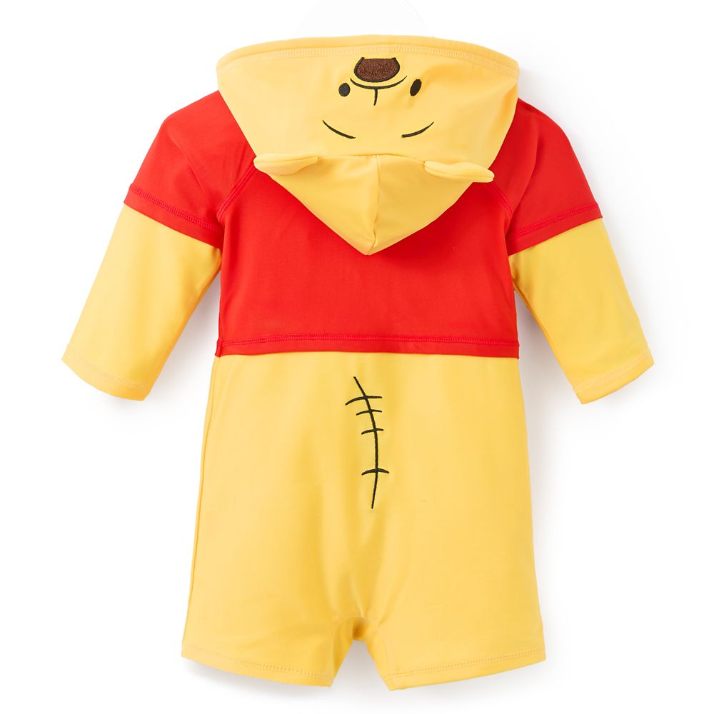 Winnie the Pooh Costume Rash Guard Swimsuit for Baby
