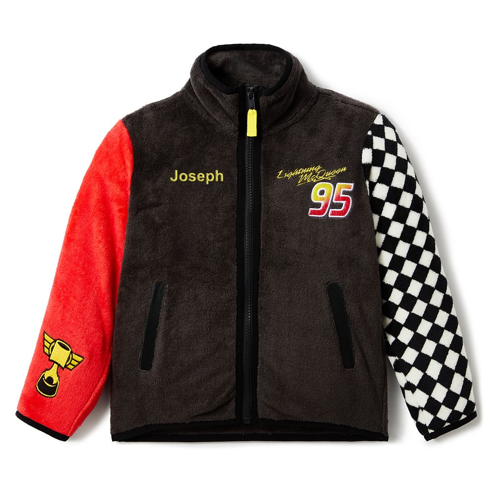 Lightning McQueen Zip Fleece Jacket for Kids – Cars