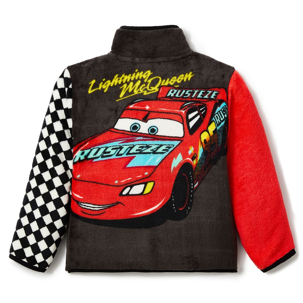 Lightning McQueen Zip Fleece Jacket for Kids - Cars - Personalized