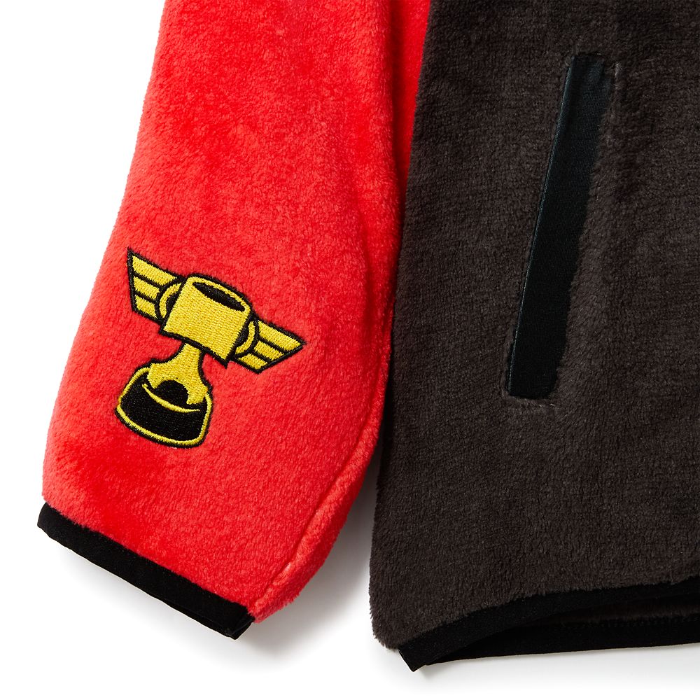 Lightning McQueen Zip Fleece Jacket for Kids - Cars - Personalized