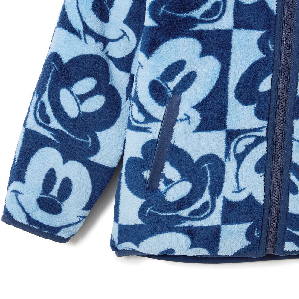Mickey Mouse Zip Fleece Jacket for Kids - Personalized