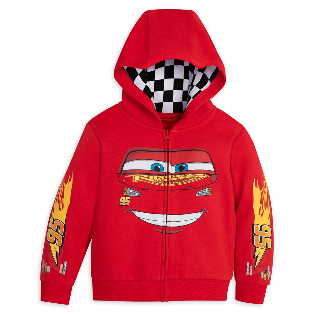 Lightning McQueen Zip Hoodie for Kids – Cars